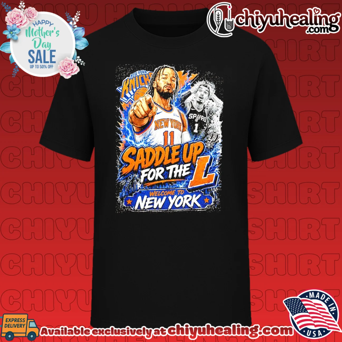 Brunson Saddle Up for the L New York Knicks 2026 World Champions