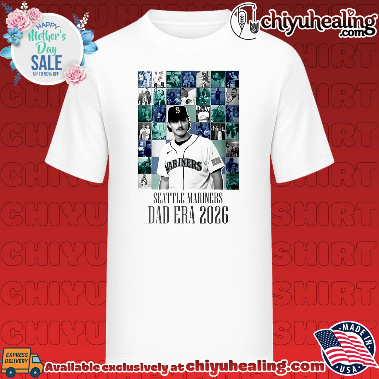 Bryce Miller Seattle Mariners Dad Era 2026 shirt & hoodie