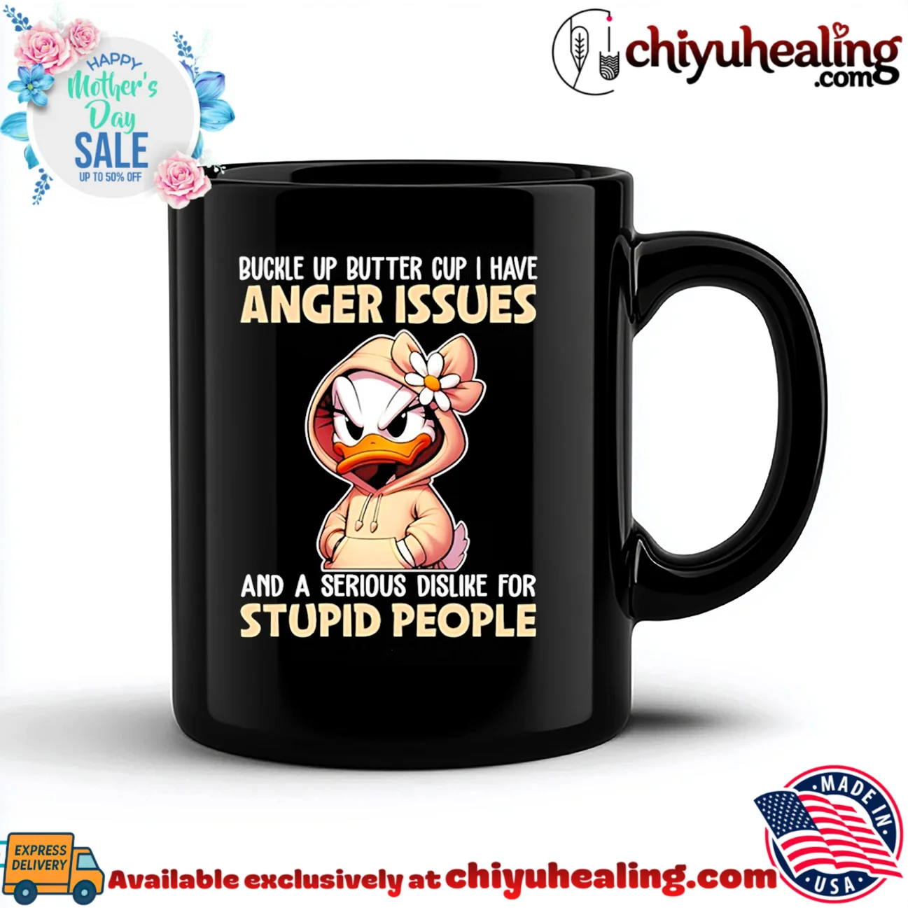 Buckle Up Butter Cup I Have Anger Issues And A Serious Dislike For Stupid People retro shirt & hoodie | Official Style Drop Buckle Up Butter Cup I Have Anger Issues And A Serious Dislike For Stupid People