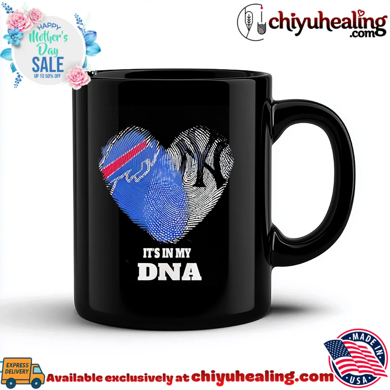 Buffalo Bills and New York Yankees it's in my DNA shirt & hoodie Buffalo Bills and New York Yankees it's in my DNA shirt & hoodie