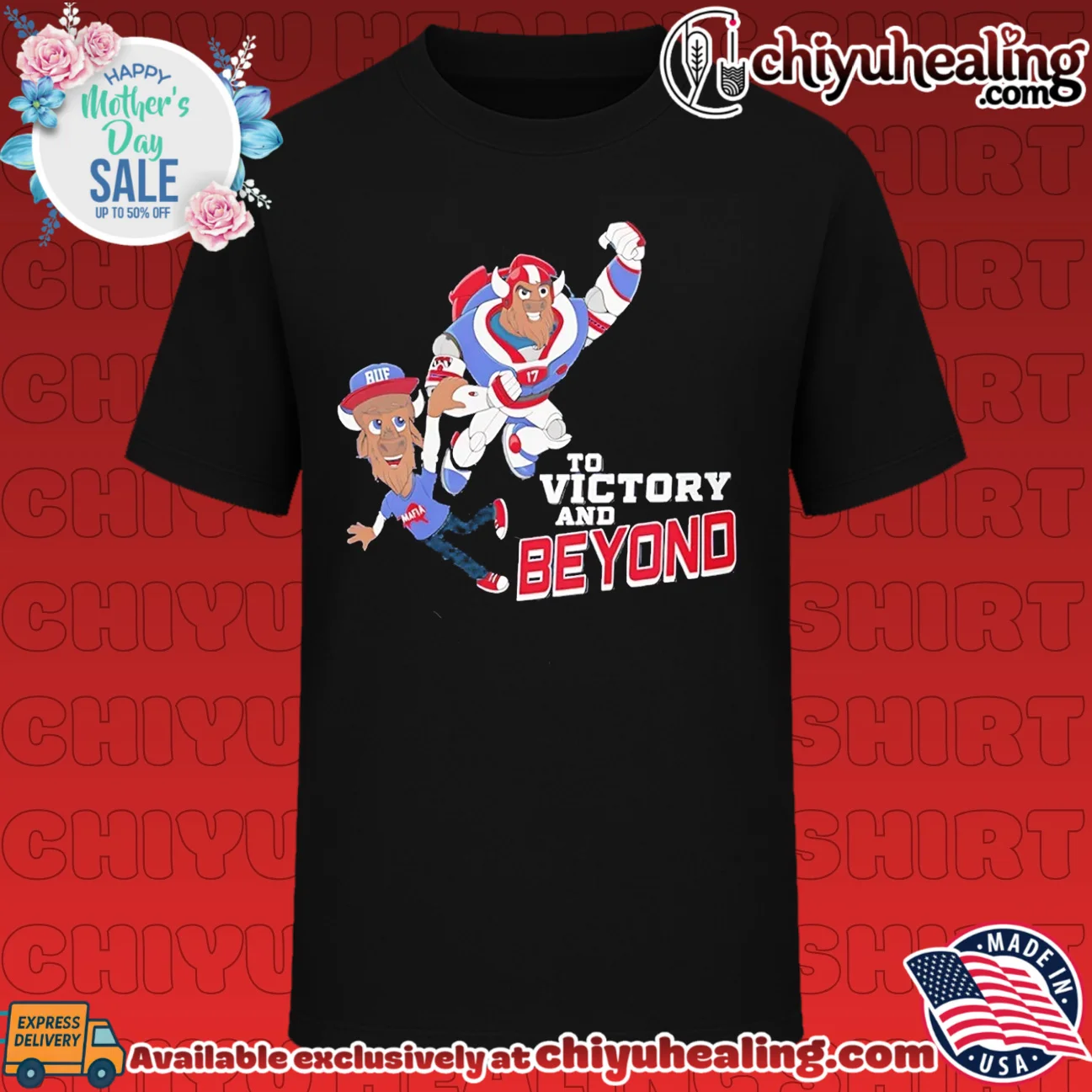 Buffalo Bills To Victory and Beyond Josh Allen shirt & hoodie