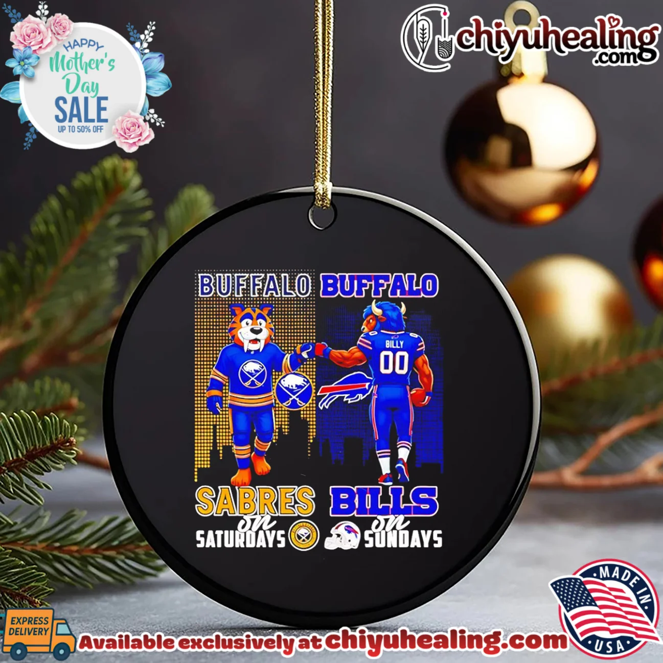 Buffalo Sabres Bills mascots fist bump on Saturdays on Sundays grail shirt & hoodie | Exclusive Fan Gear Buffalo Sabres Bills mascots fist bump on Saturdays on Sundays