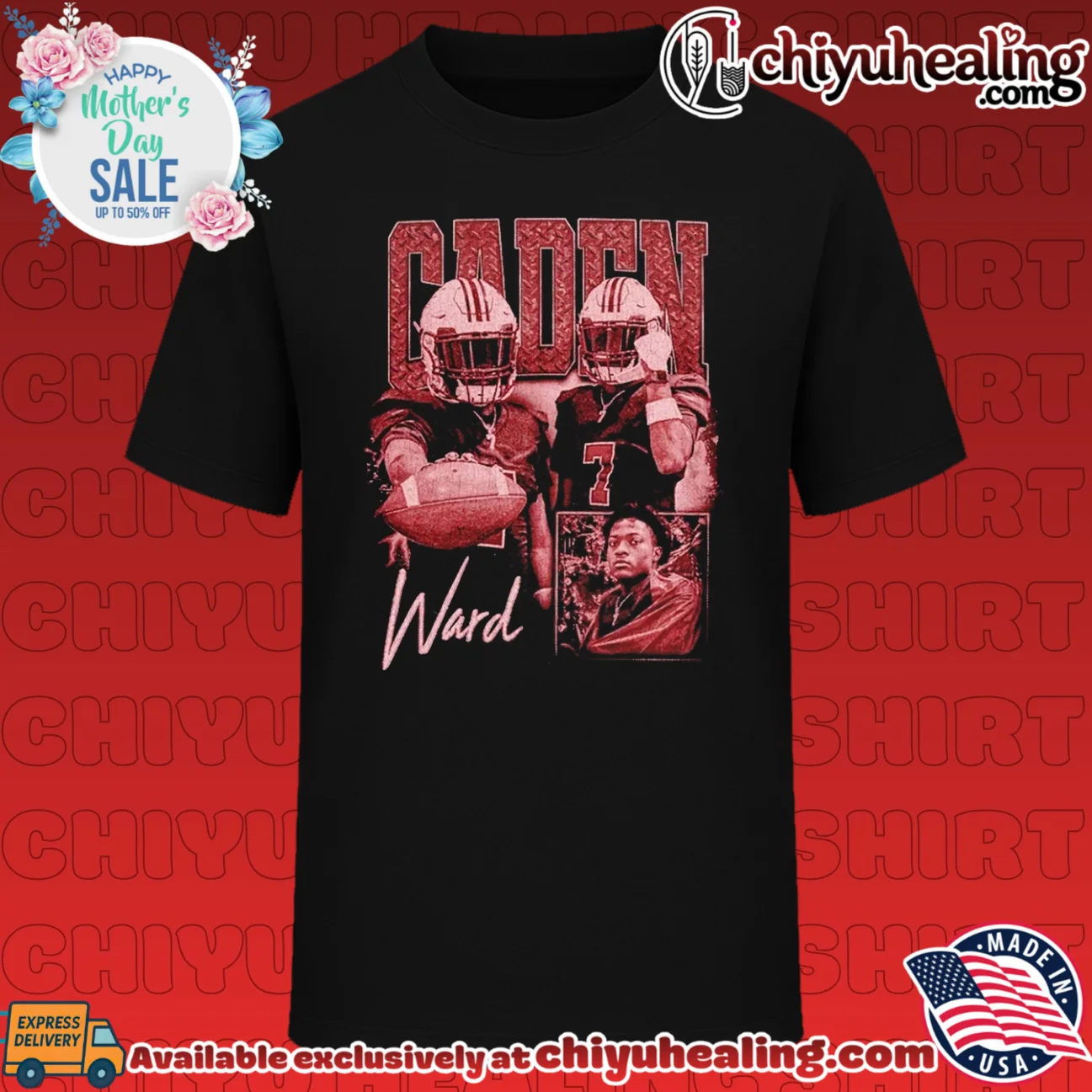 Caden Ward Football Tribute sports portrait