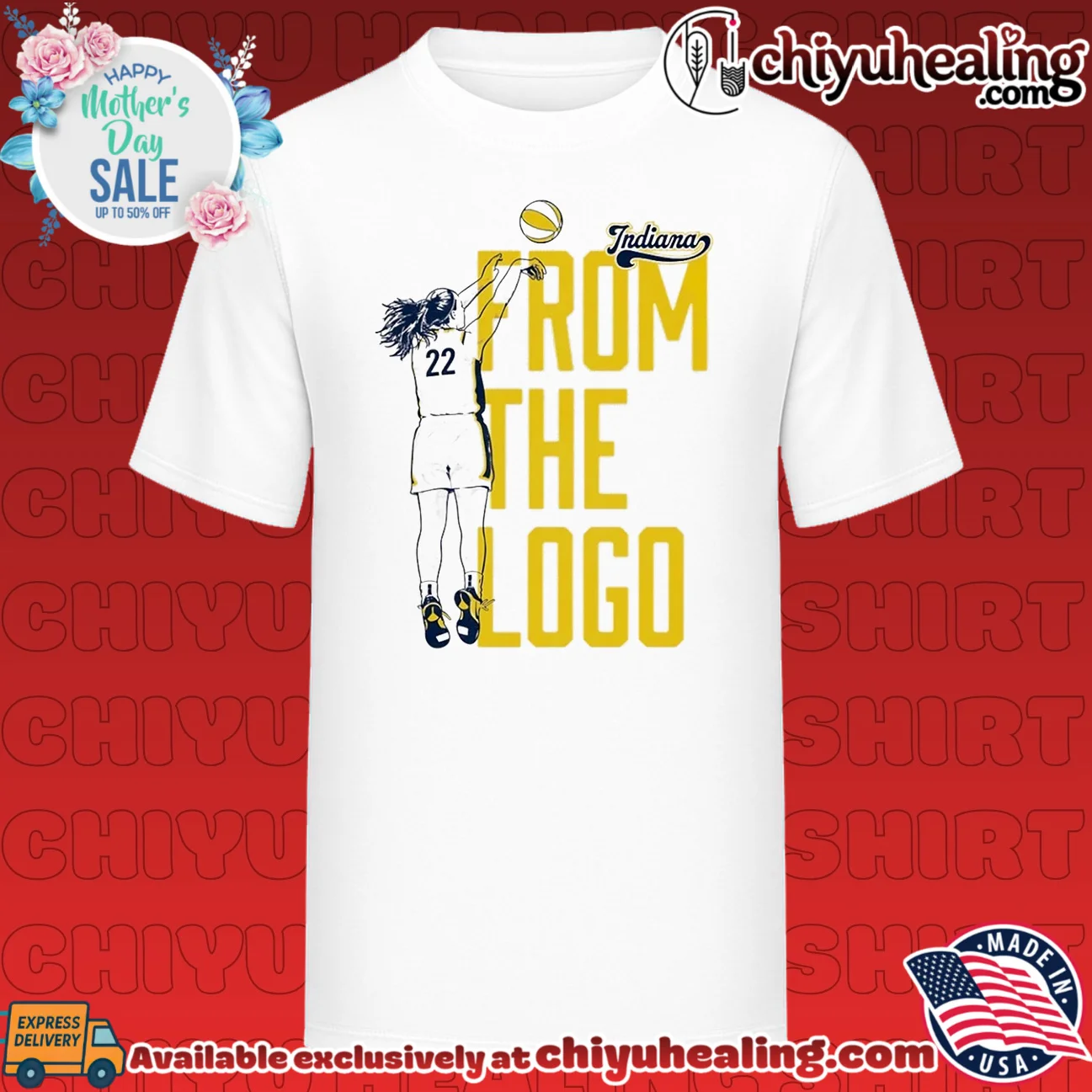 Caitlin Clark Indiana Fever From The Logo