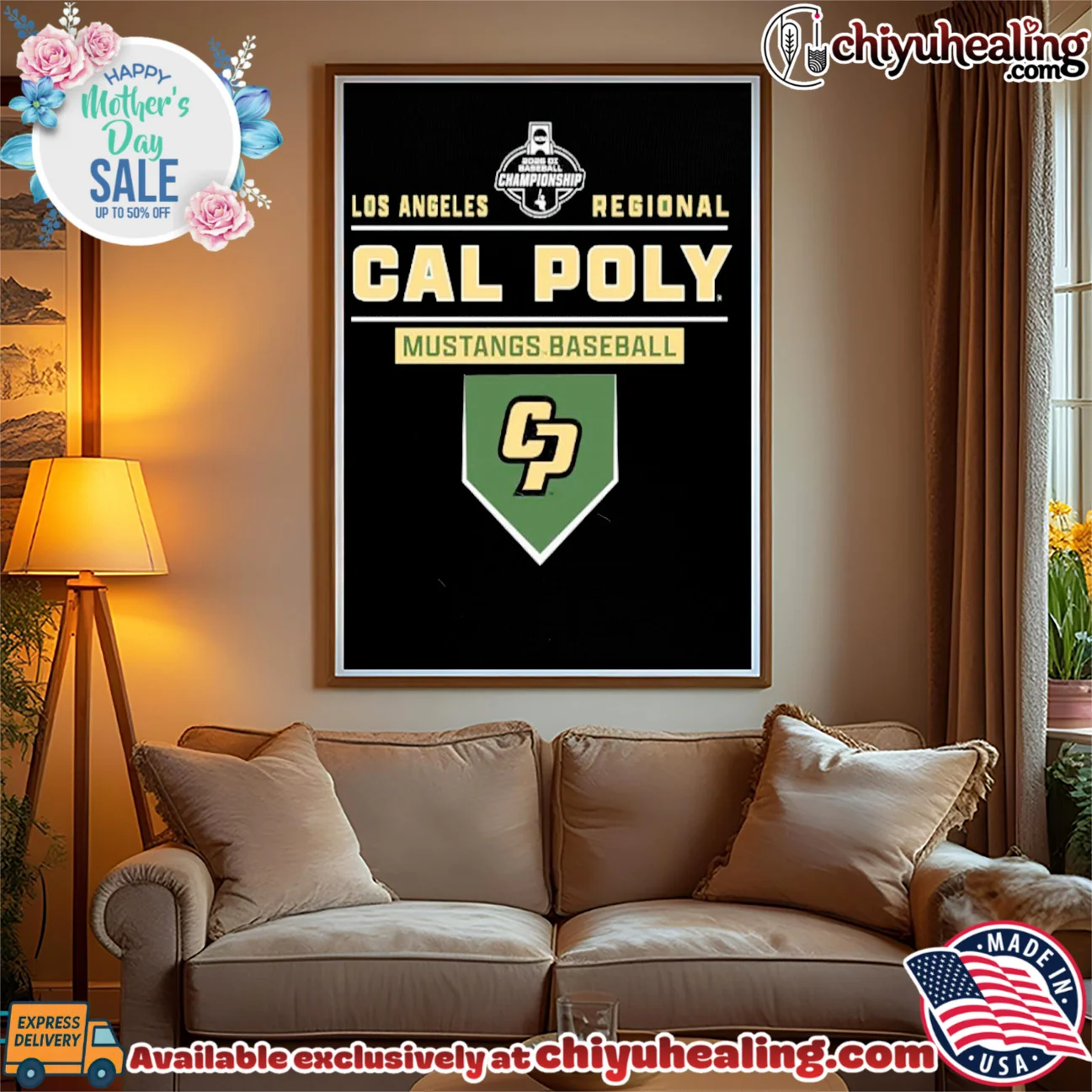 Cal Poly Baseball 2026 Regional Bound classic retro shirt & hoodie | Collector Series Cal Poly Baseball 2026 Regional Bound classic