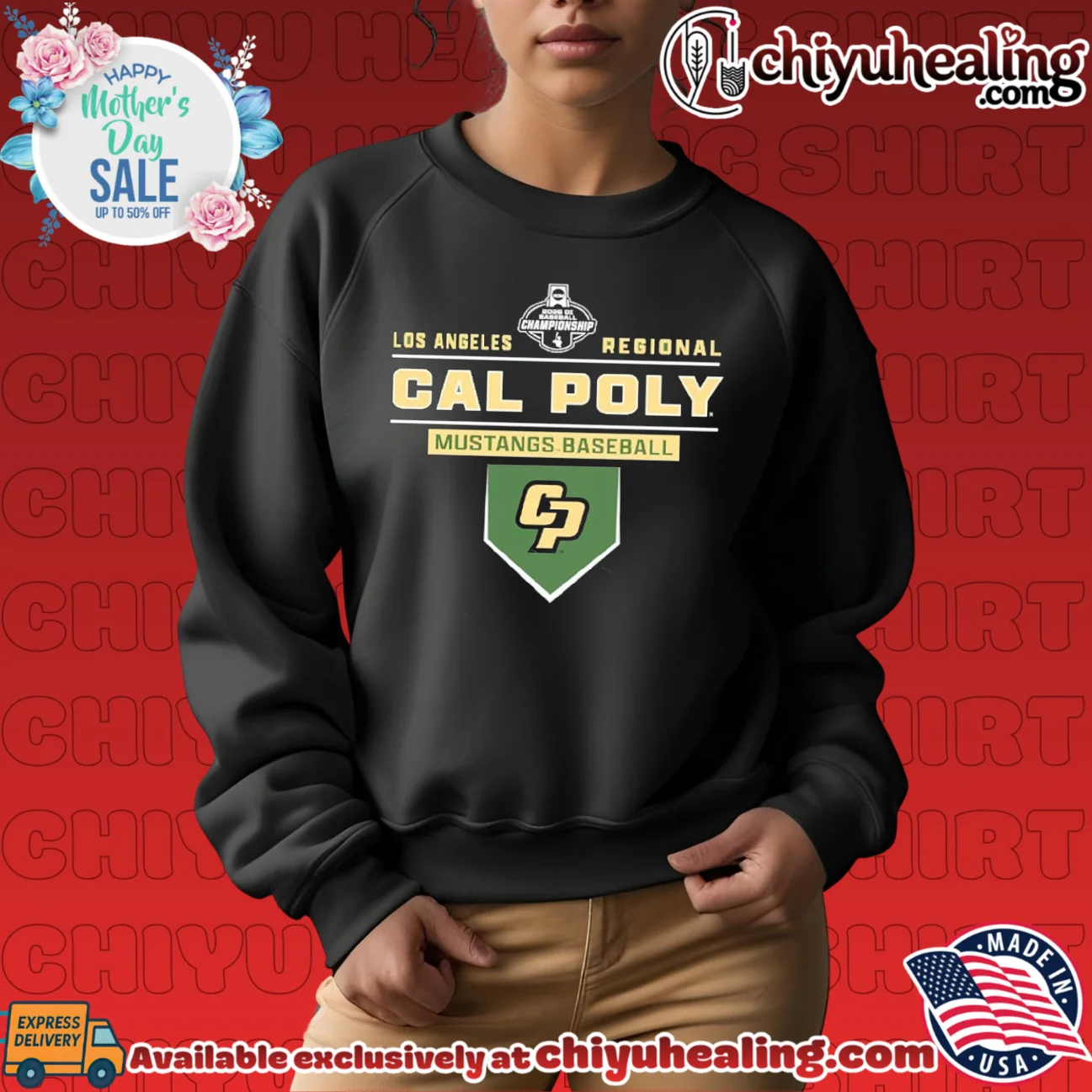 Cal Poly Baseball 2026 Regional Bound classic retro shirt & hoodie | Collector Series Cal Poly Baseball 2026 Regional Bound classic