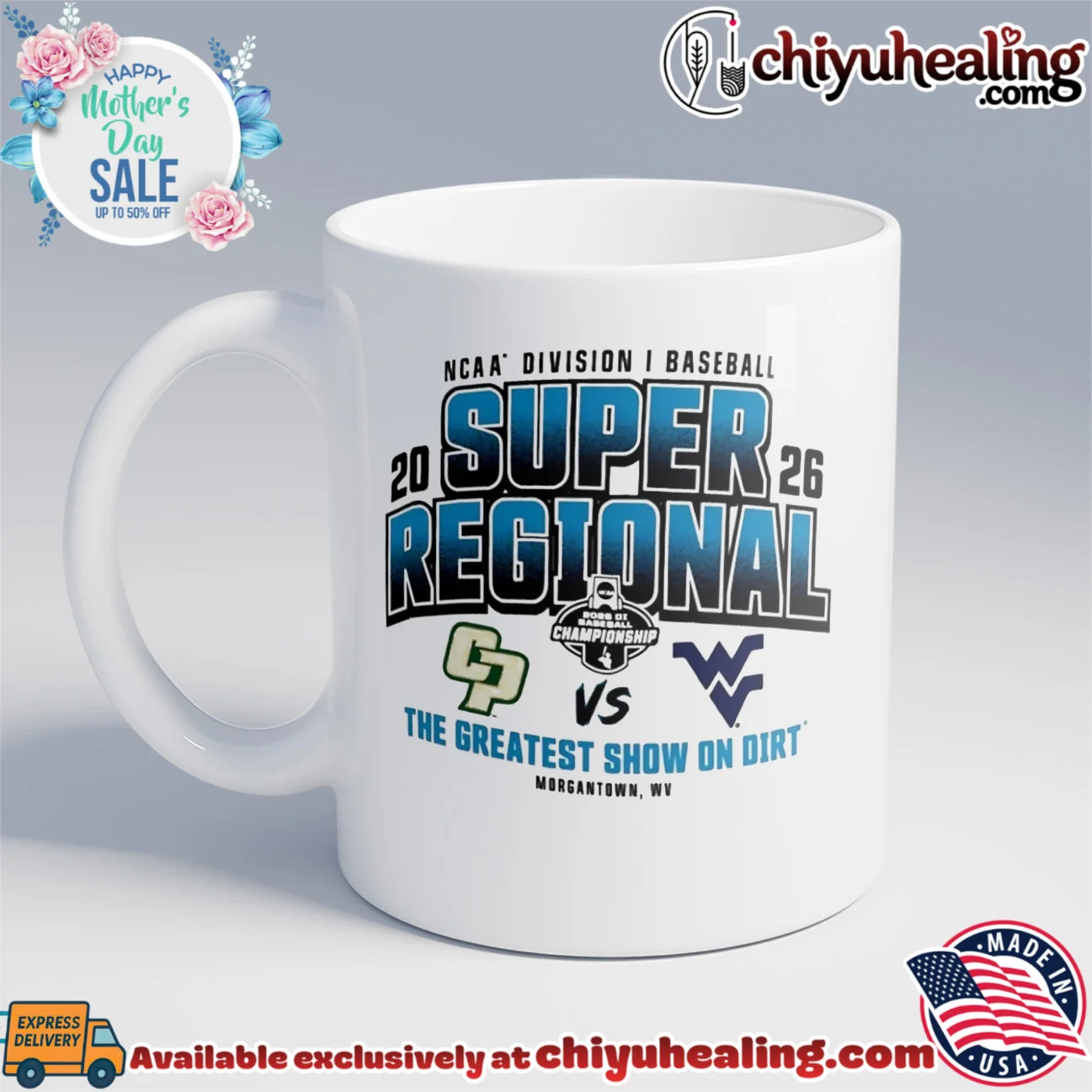 Cal Poly Mustangs vs West Virginia Mountaineers 2026 NCAA Baseball Super Regional The Greatest Show on Dirt prime shirt & hoodie - New Arrival Cal Poly Mustangs vs West Virginia Mountaineers 2026 NCAA Baseball Super Regional The Greatest Show on Dirt