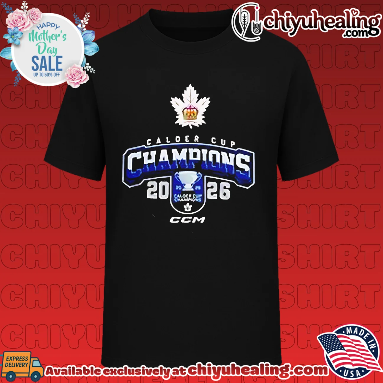 Calder Cup 2018-2026 Toronto Marlies 2X Champions shirt & hoodie