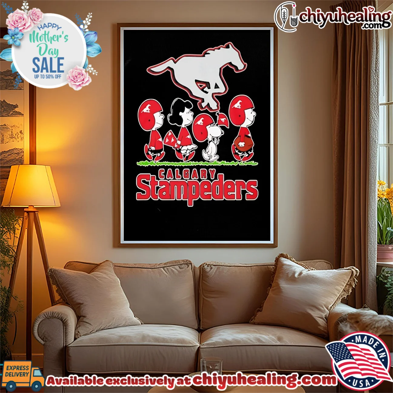 Calgary Stampeders features Peanuts Abbey Road signature shirt & hoodie - Urban Fashion Calgary Stampeders features Peanuts Abbey Road