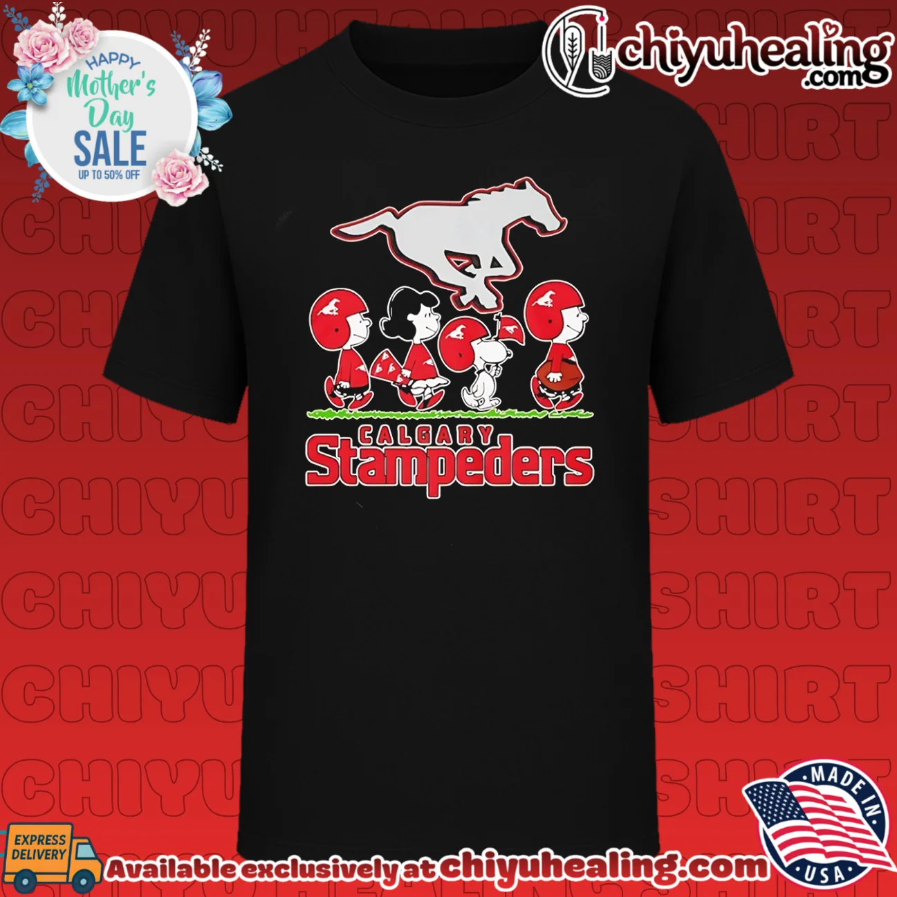 Calgary Stampeders features Peanuts Abbey Road