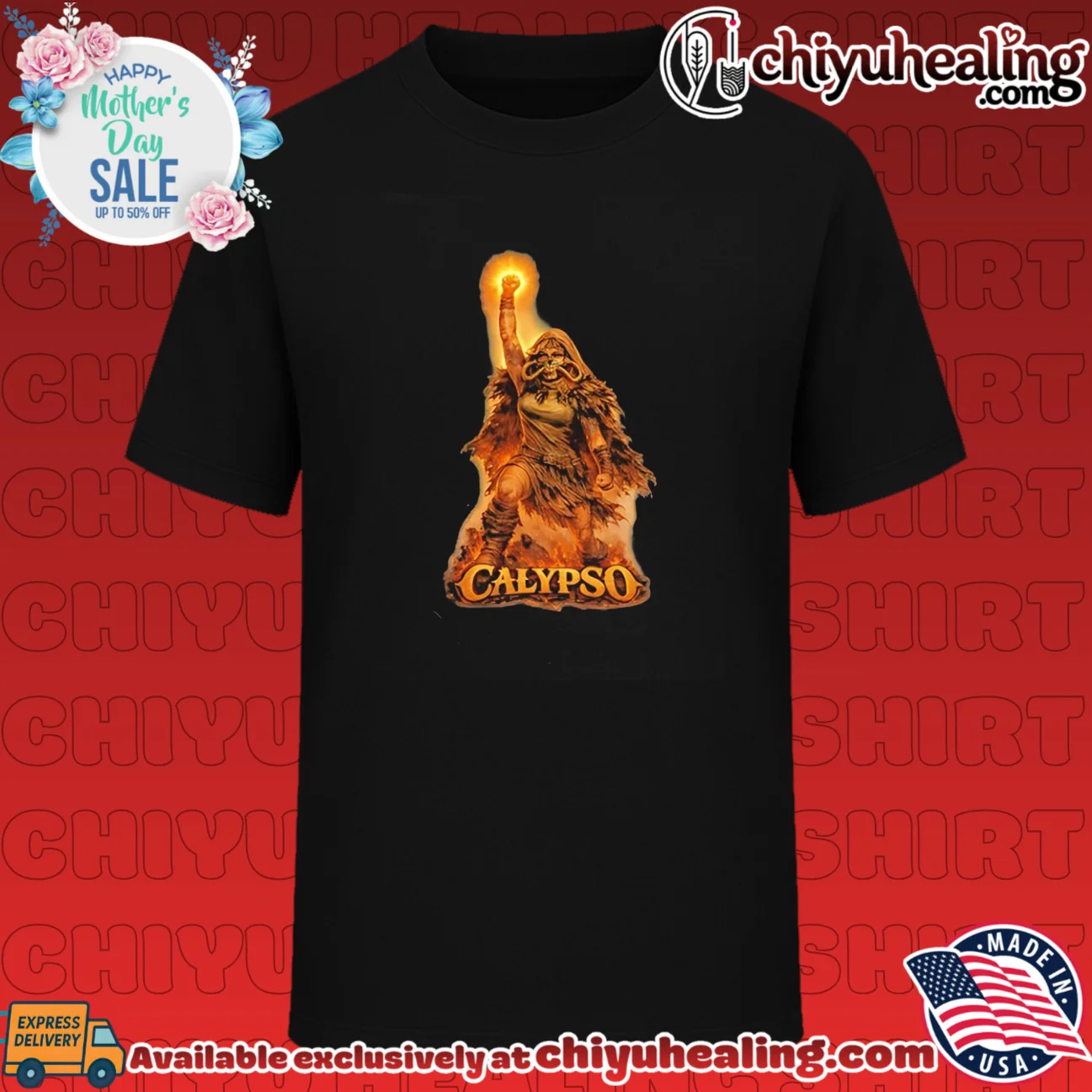 Calypso fiery figure