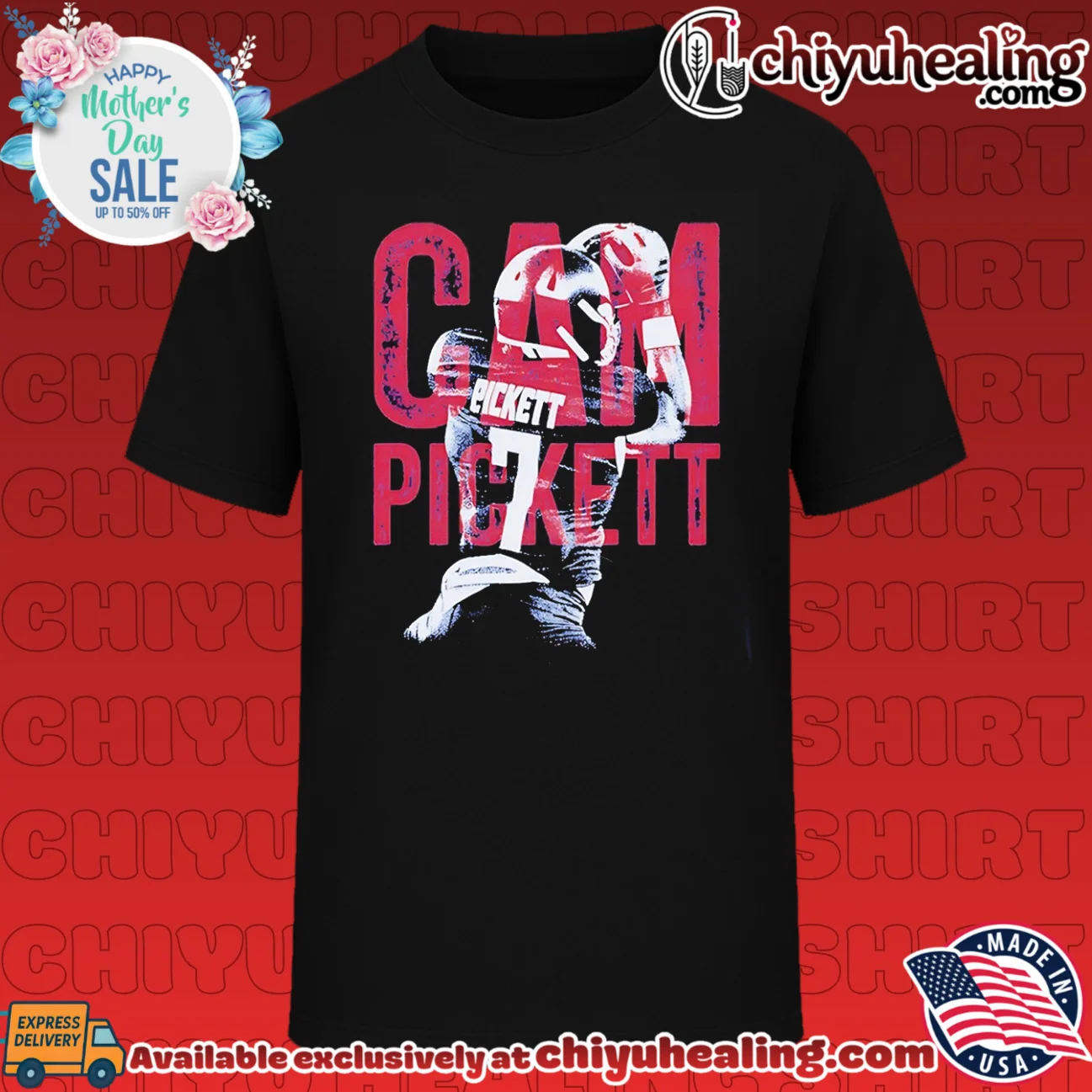 Cam Pickett Kansas Jayhawks College Bitmap Overlay Name