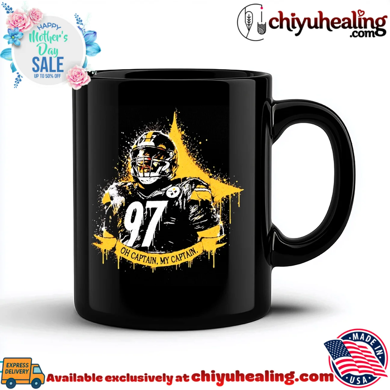 Cameron heyward Pittsburgh Steelers oh Captain my Captain shirt & hoodie Cameron heyward Pittsburgh Steelers oh Captain my Captain