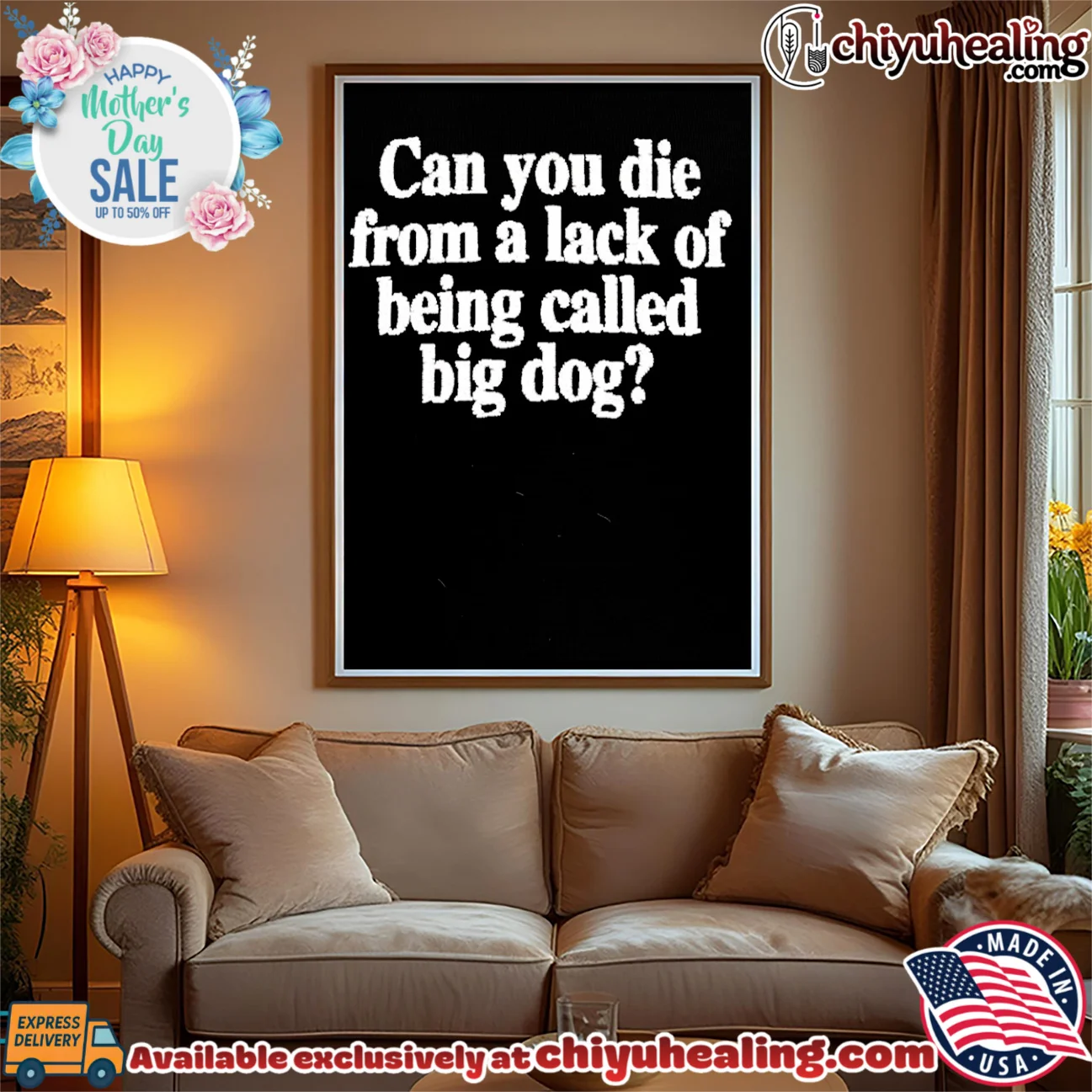Can you die from a lack of being called big dog iconic shirt & hoodie - The Fan Collection Can you die from a lack of being called big dog