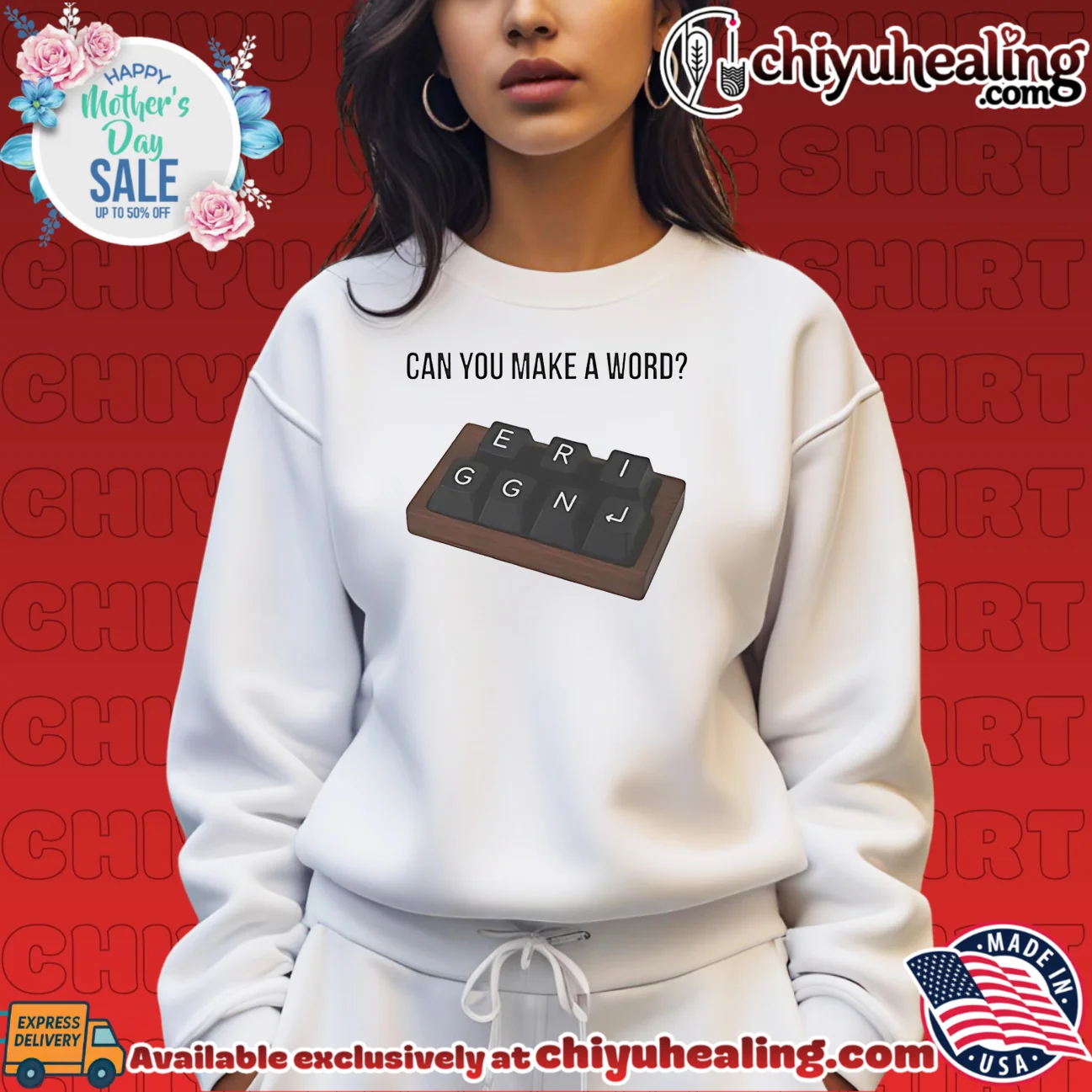 Can you make a word with this keyboard graphic shirt & hoodie Can you make a word with this keyboard graphic shirt & hoodie
