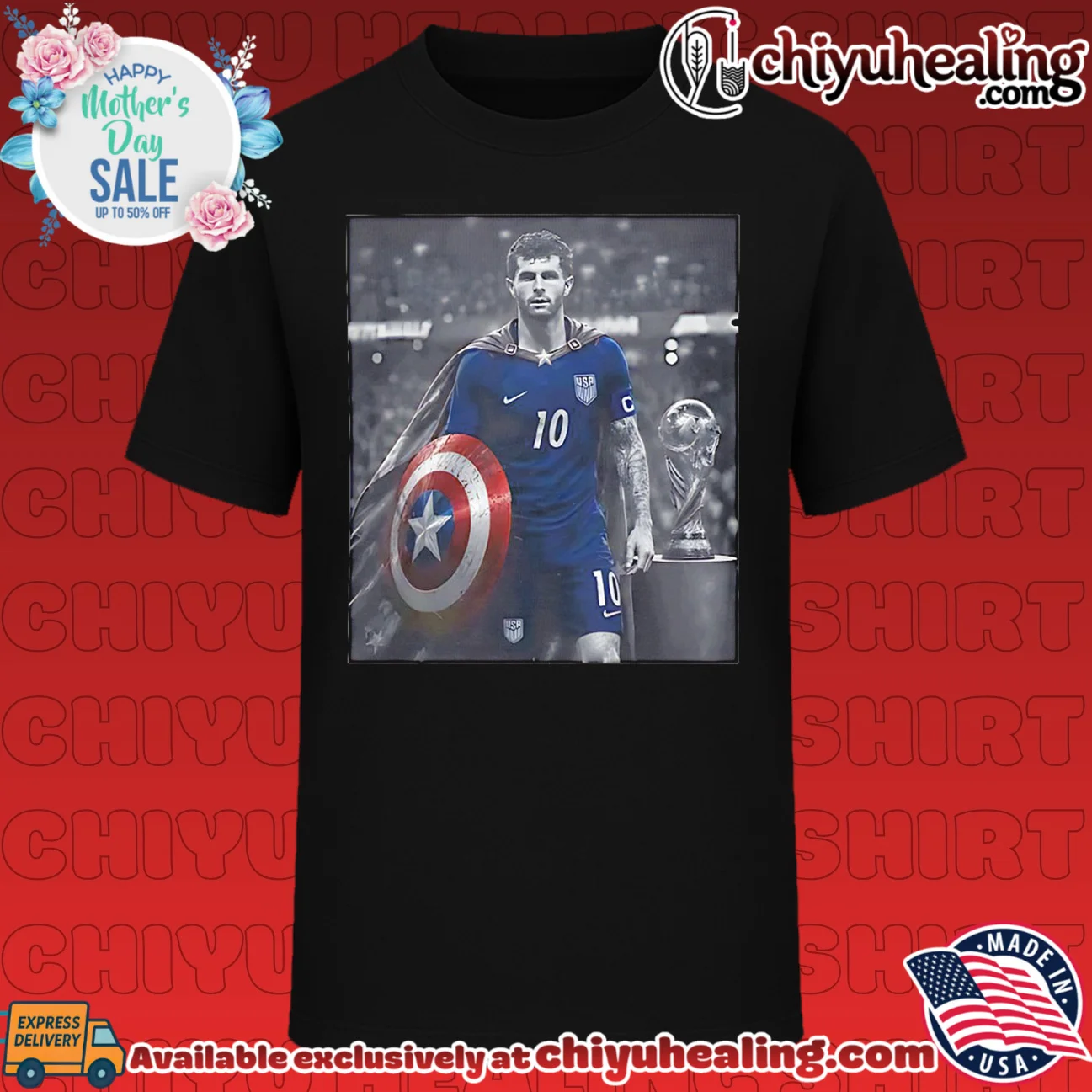 Captain Christian Pulisic World Cup 2026 shirt