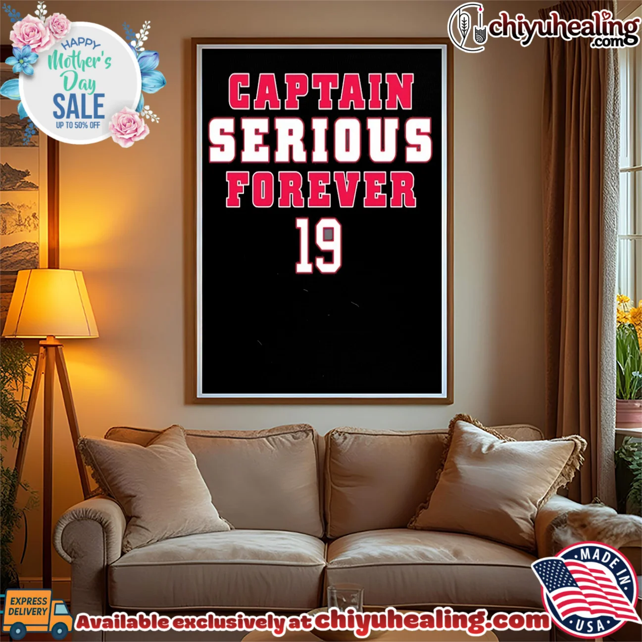 Captain Serious Forever Jonathan Toews Chicago Blackhawks 19 shirt & hoodie Captain Serious Forever Jonathan Toews Chicago Blackhawks 19