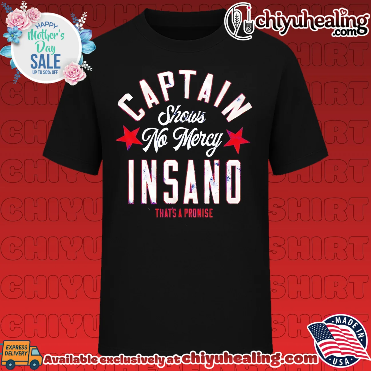 Captain shows no mercy Insano that's a promise