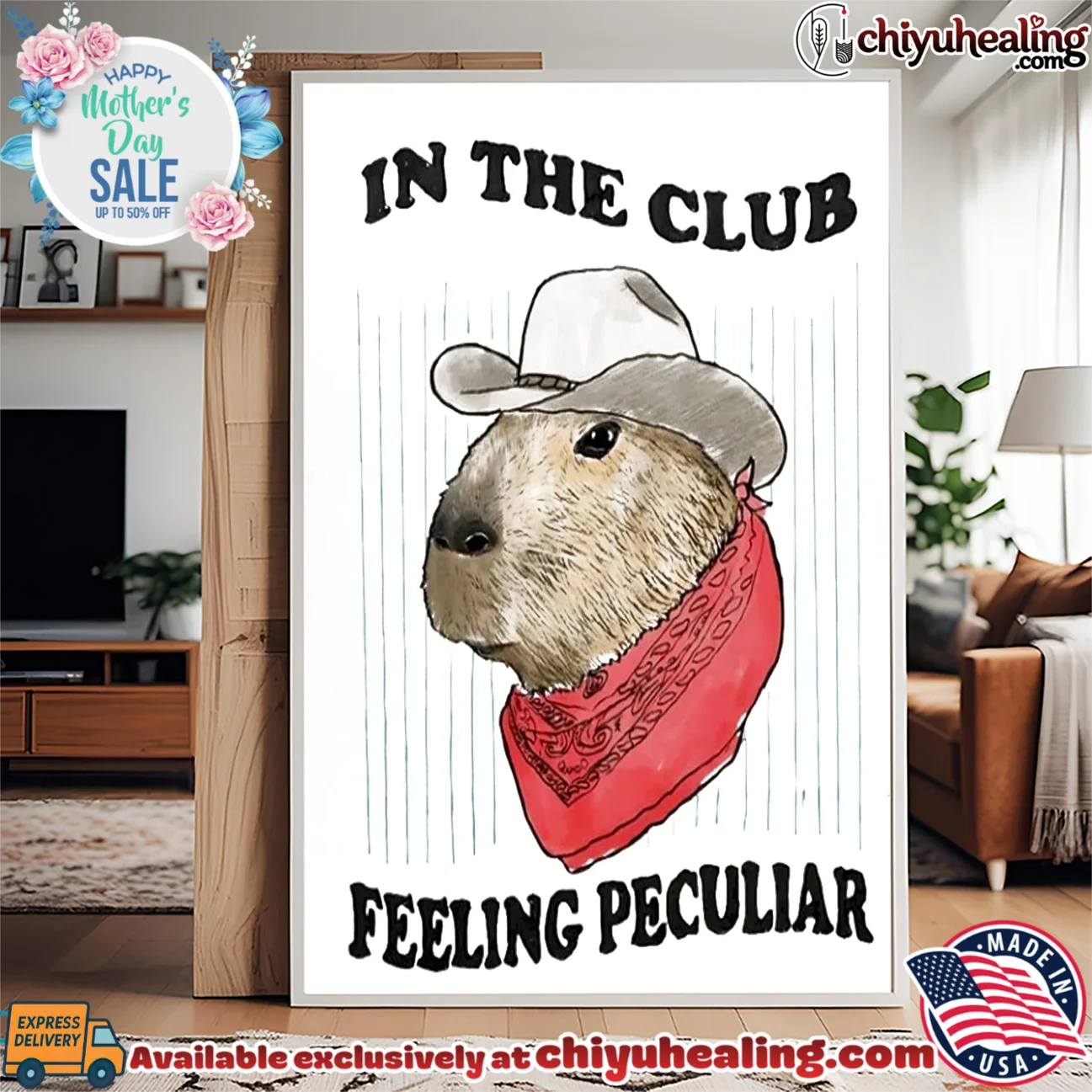 Capybara in the club feeling peculiar signature shirt & hoodie | Iconic Look Capybara in the club feeling peculiar