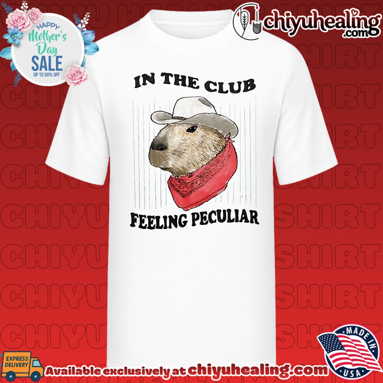 Capybara in the club feeling peculiar