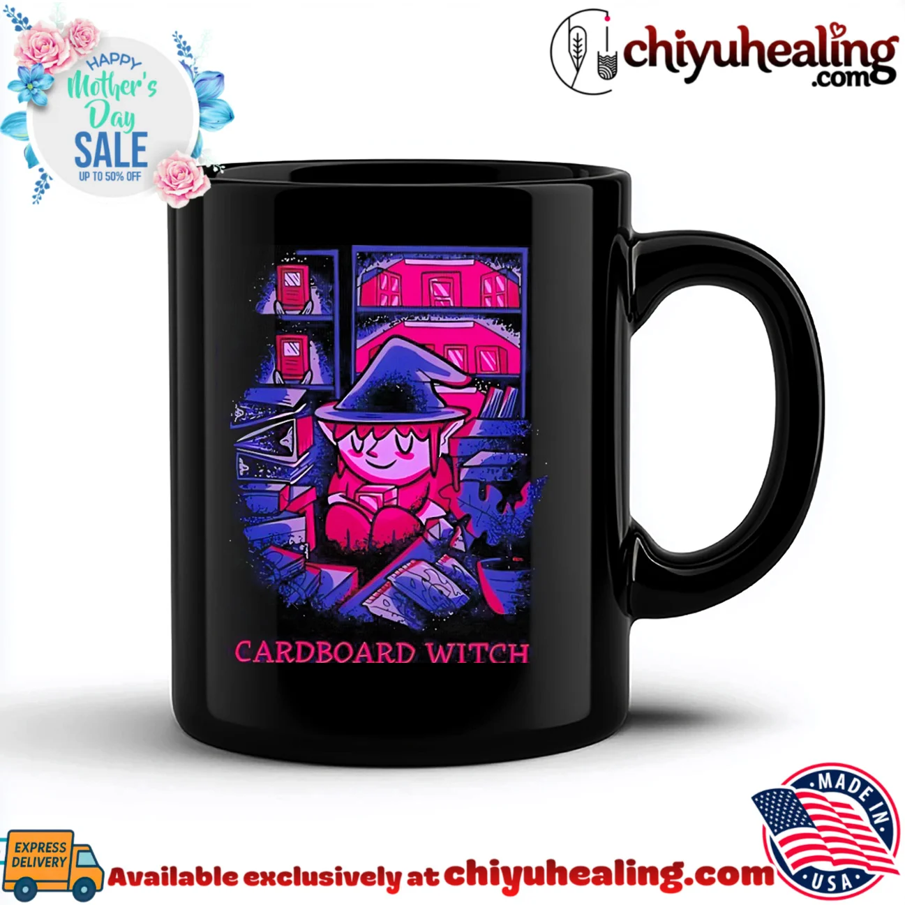 Cardboard Witch illustration shirt official shirt & hoodie - Ultimate Gift Edition Cardboard Witch illustration shirt