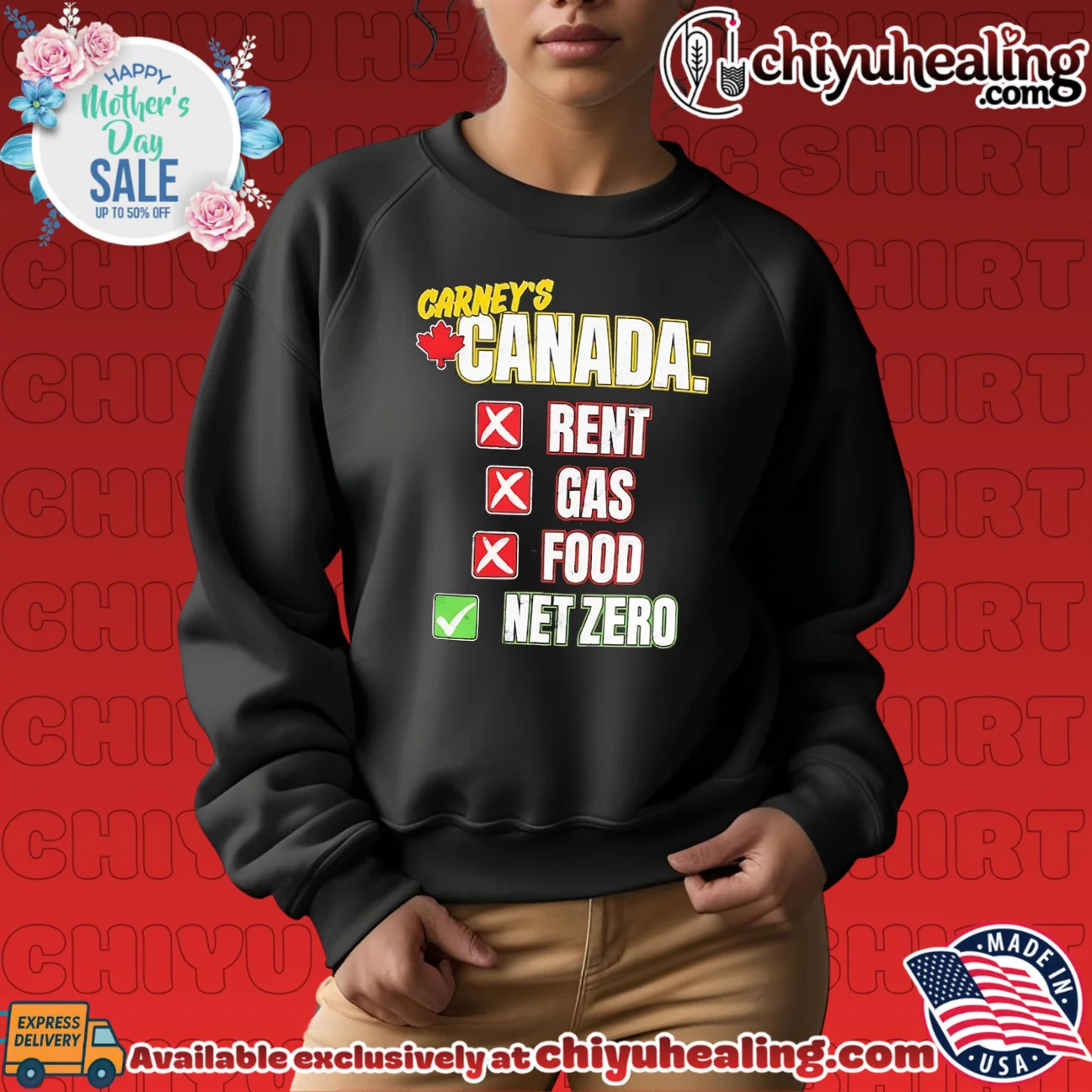 Carney's Canada Rent Gas Food Net Zero shirt & hoodie Carney's Canada Rent Gas Food Net Zero shirt & hoodie