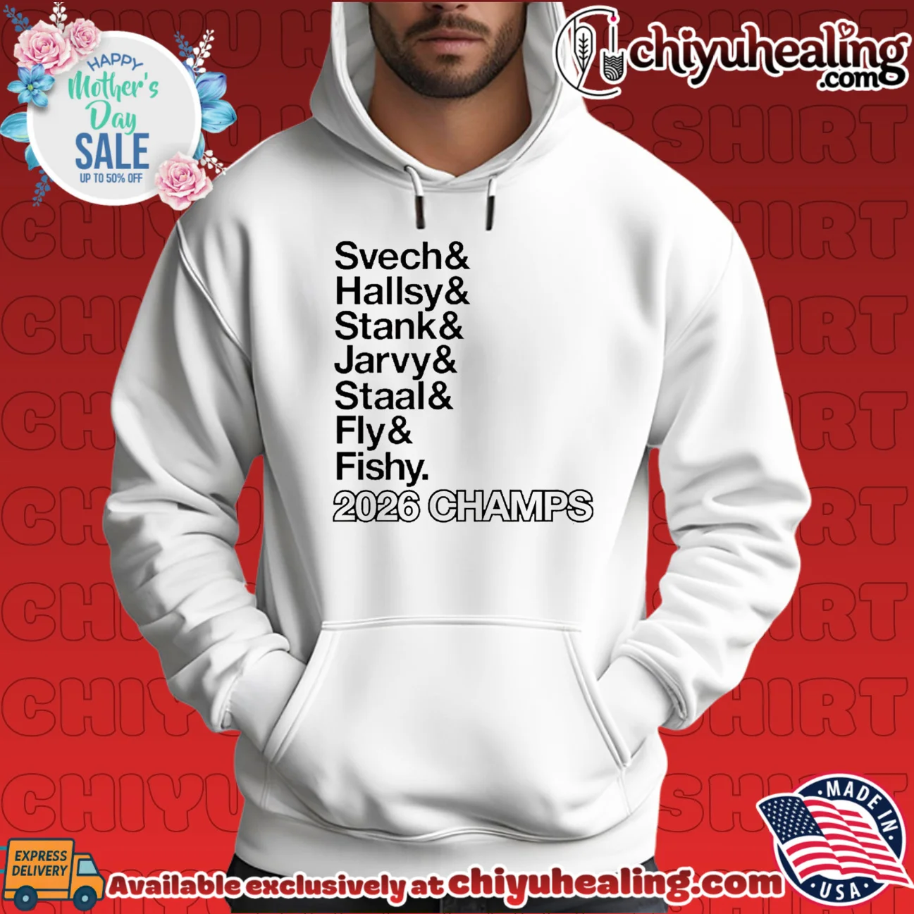 Carolina Hockey Ampersand Champs Svech & Hallsy & Stank & Jarvy & Staal & Fly & Fishy retro shirt & hoodie | Exclusive Fan Gear Carolina Hockey Ampersand Champs Svech & Hallsy & Stank & Jarvy & Staal & Fly & Fishy retro shirt & hoodie | Exclusive Fan Gear