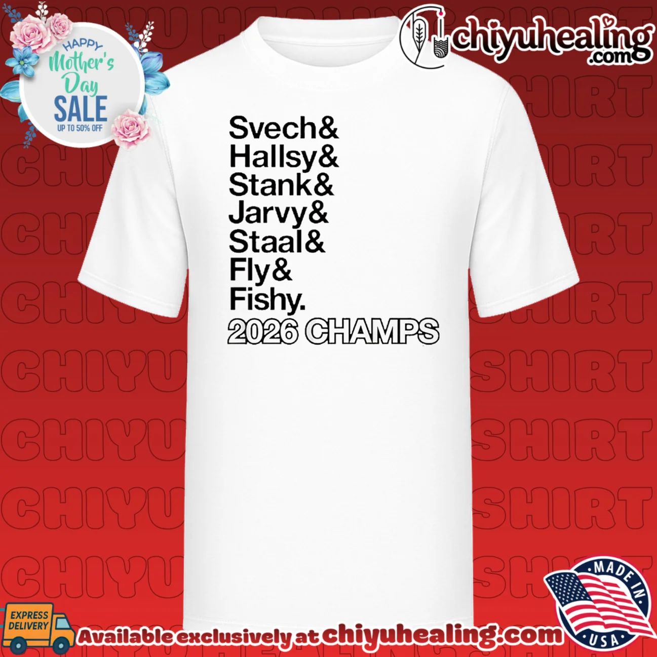 Carolina Hockey Ampersand Champs Svech & Hallsy & Stank & Jarvy & Staal & Fly & Fishy