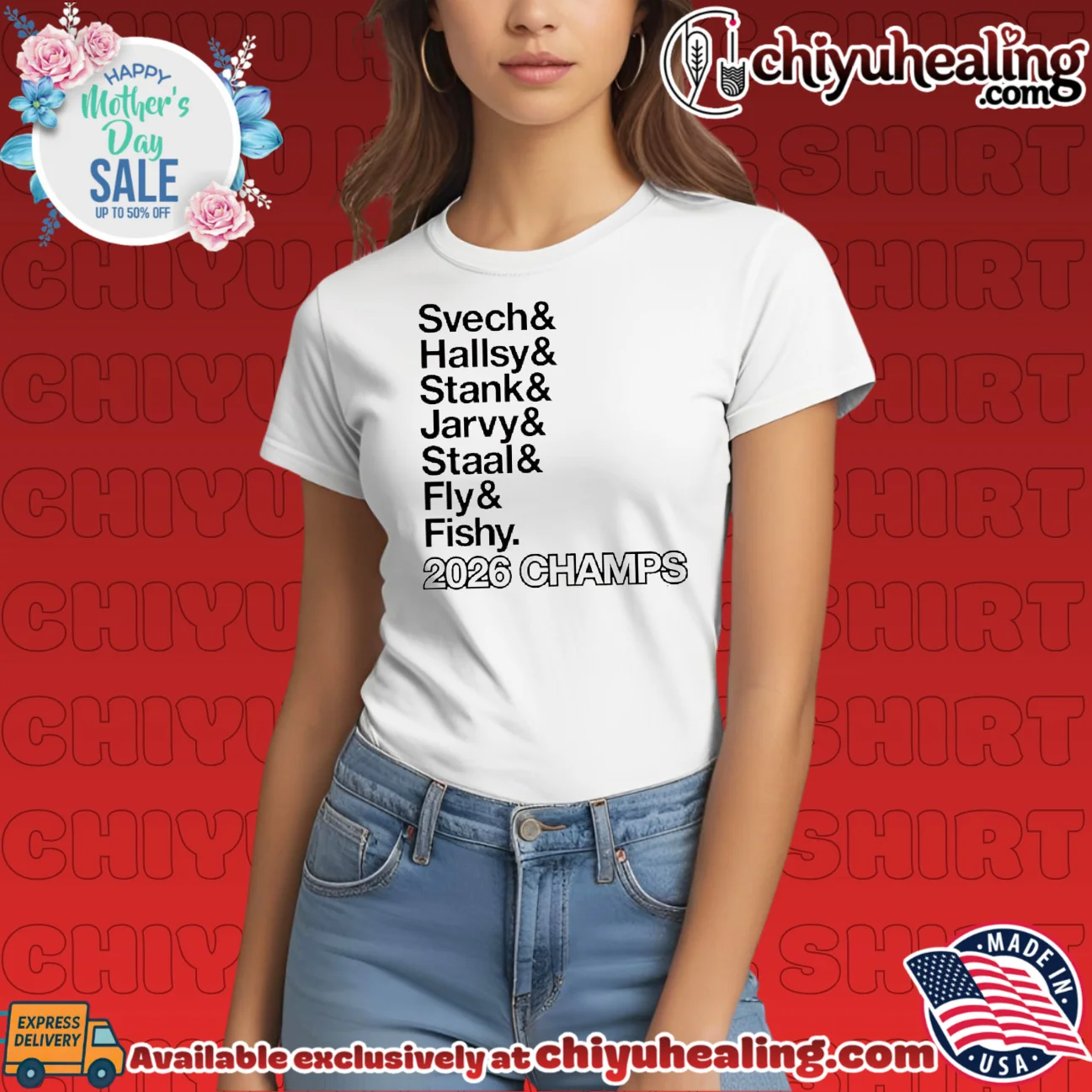 Carolina Hockey Ampersand Champs Svech & Hallsy & Stank & Jarvy & Staal & Fly & Fishy retro shirt & hoodie | Exclusive Fan Gear Carolina Hockey Ampersand Champs Svech & Hallsy & Stank & Jarvy & Staal & Fly & Fishy