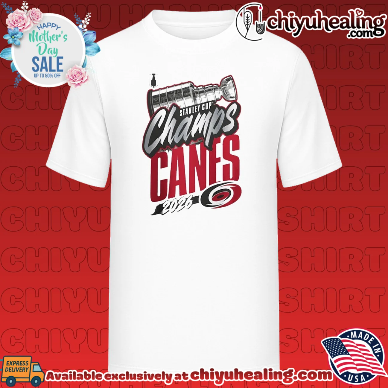 Carolina Hurricanes 2026 Stanley Cup Champions Locker Room