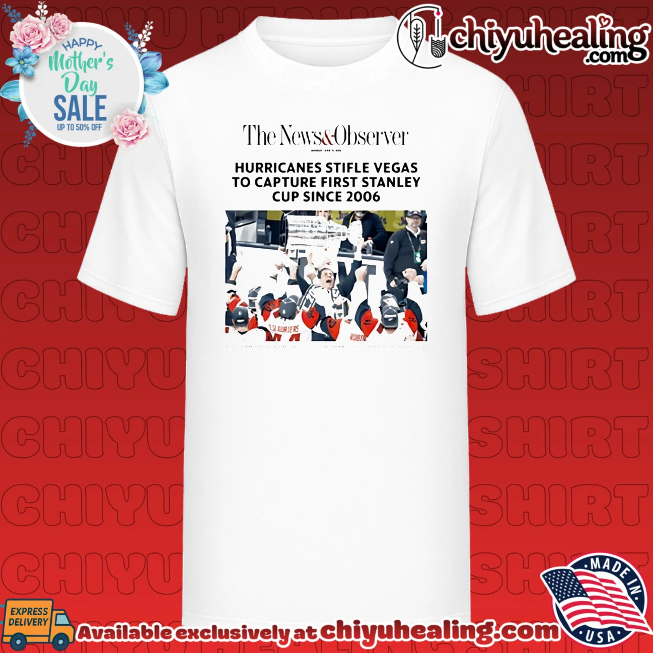 Carolina Hurricanes 2026 Stanley Cup Champions Newspaper Edition