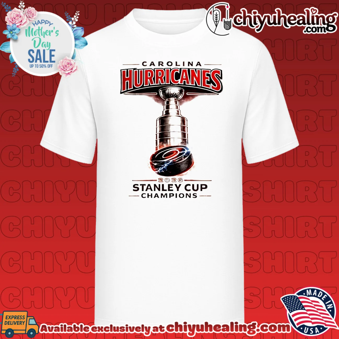 Carolina Hurricanes 2026 Stanley Cup Champions trophy
