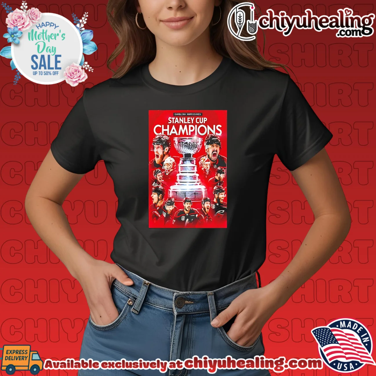 Carolina Hurricanes 2026 Stanley Cup Championship victory poster viral shirt & hoodie | Aesthetic Apparel Carolina Hurricanes 2026 Stanley Cup Championship victory poster