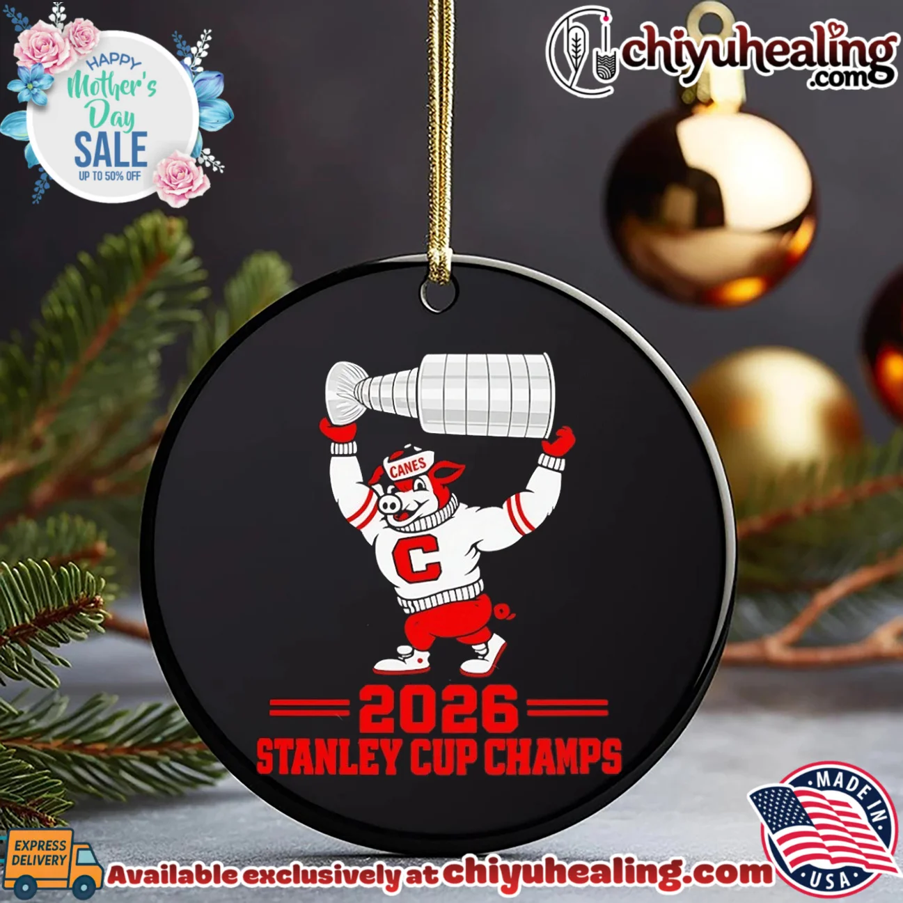 Carolina Hurricanes 2026 Stanley Cup Champs mascot raising trophy shirt & hoodie Carolina Hurricanes 2026 Stanley Cup Champs mascot raising trophy shirt & hoodie