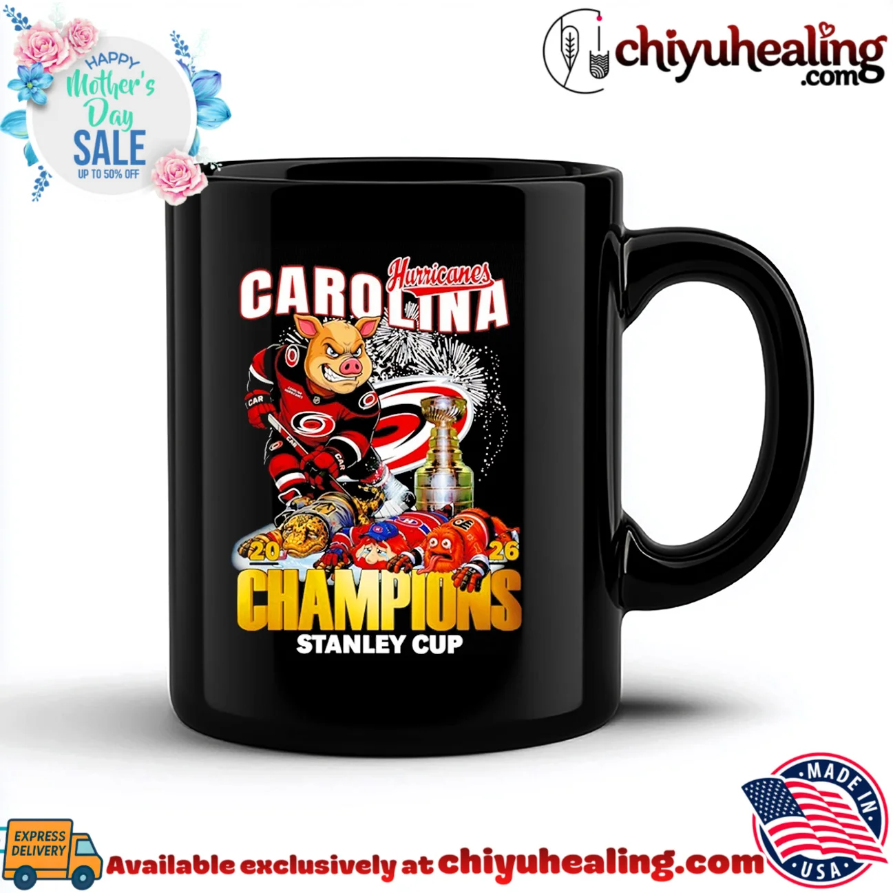 Carolina Hurricanes hockey 2025 2026 Stanley Cup Champions mascot prime shirt & hoodie - Ultimate Tribute Merch Carolina Hurricanes hockey 2025 2026 Stanley Cup Champions mascot