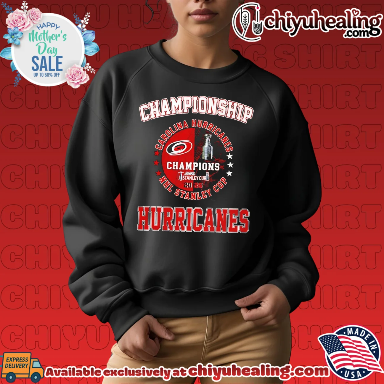 Carolina Hurricanes NHL Stanley Cup Champions 2026 trophy official shirt & hoodie | Aesthetic Apparel Carolina Hurricanes NHL Stanley Cup Champions 2026 trophy