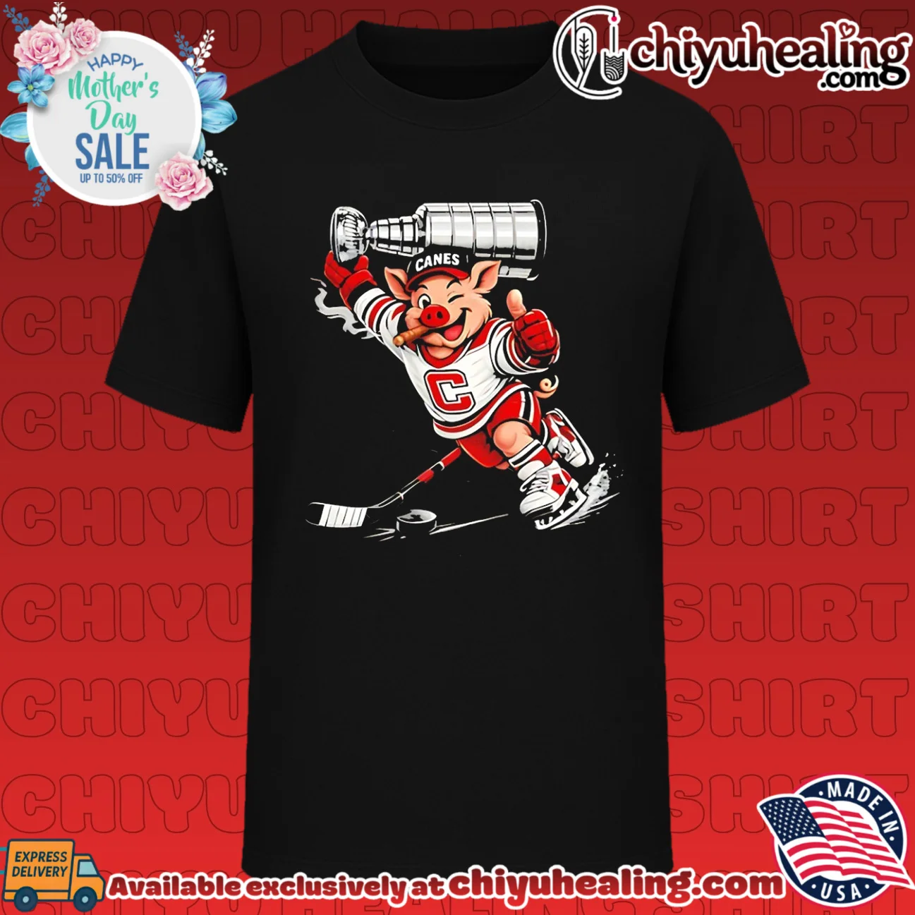 Carolina Hurricanes Struttin Stormy 2026 Stanley Cup mascot
