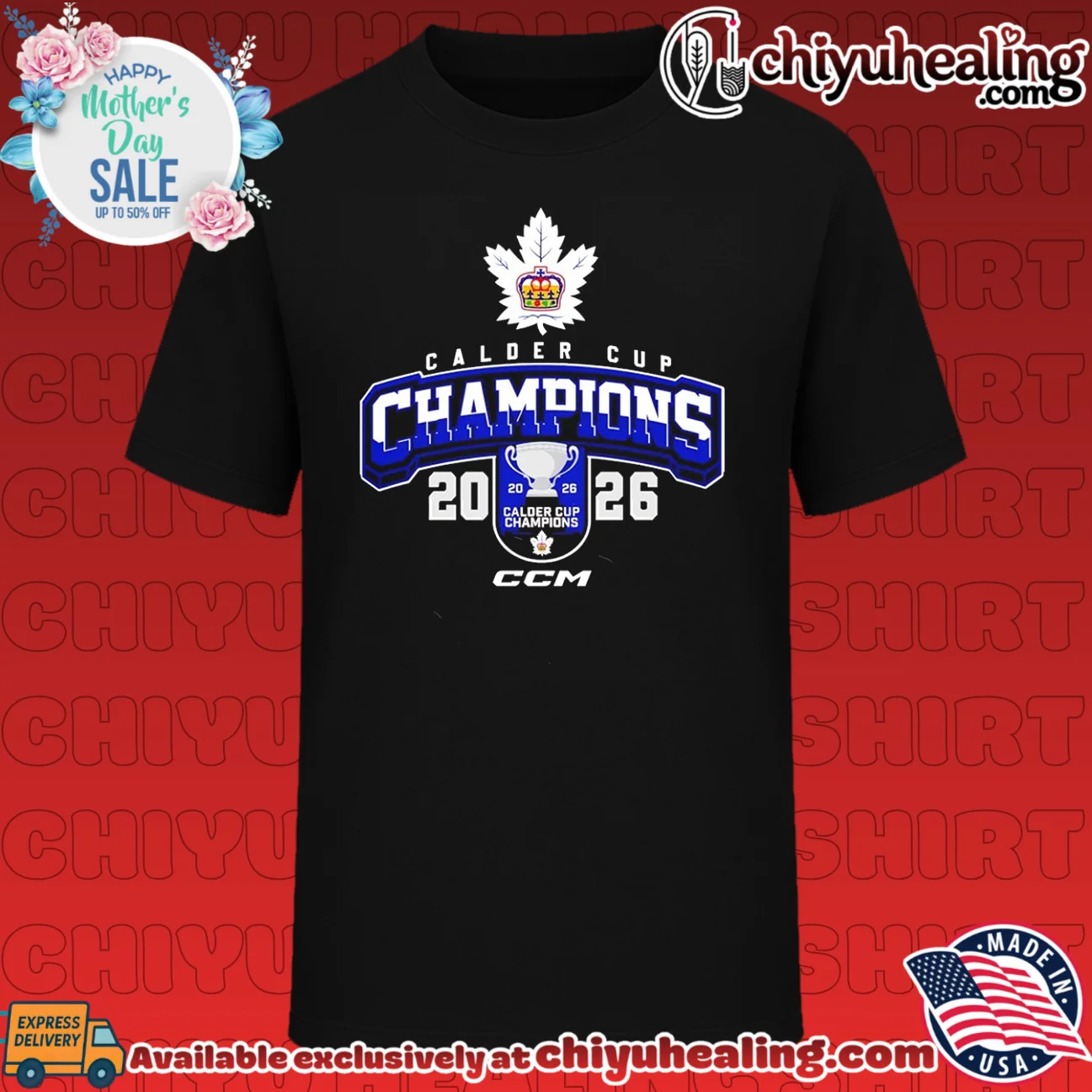 CCM Toronto Marlies 2026 Calder Cup Champions Locker Room