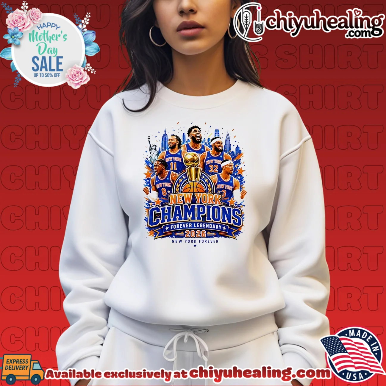Champions of New York Forever Legendary 2026 Basketball elite shirt & hoodie | Exclusive Fan Gear Champions of New York Forever Legendary 2026 Basketball
