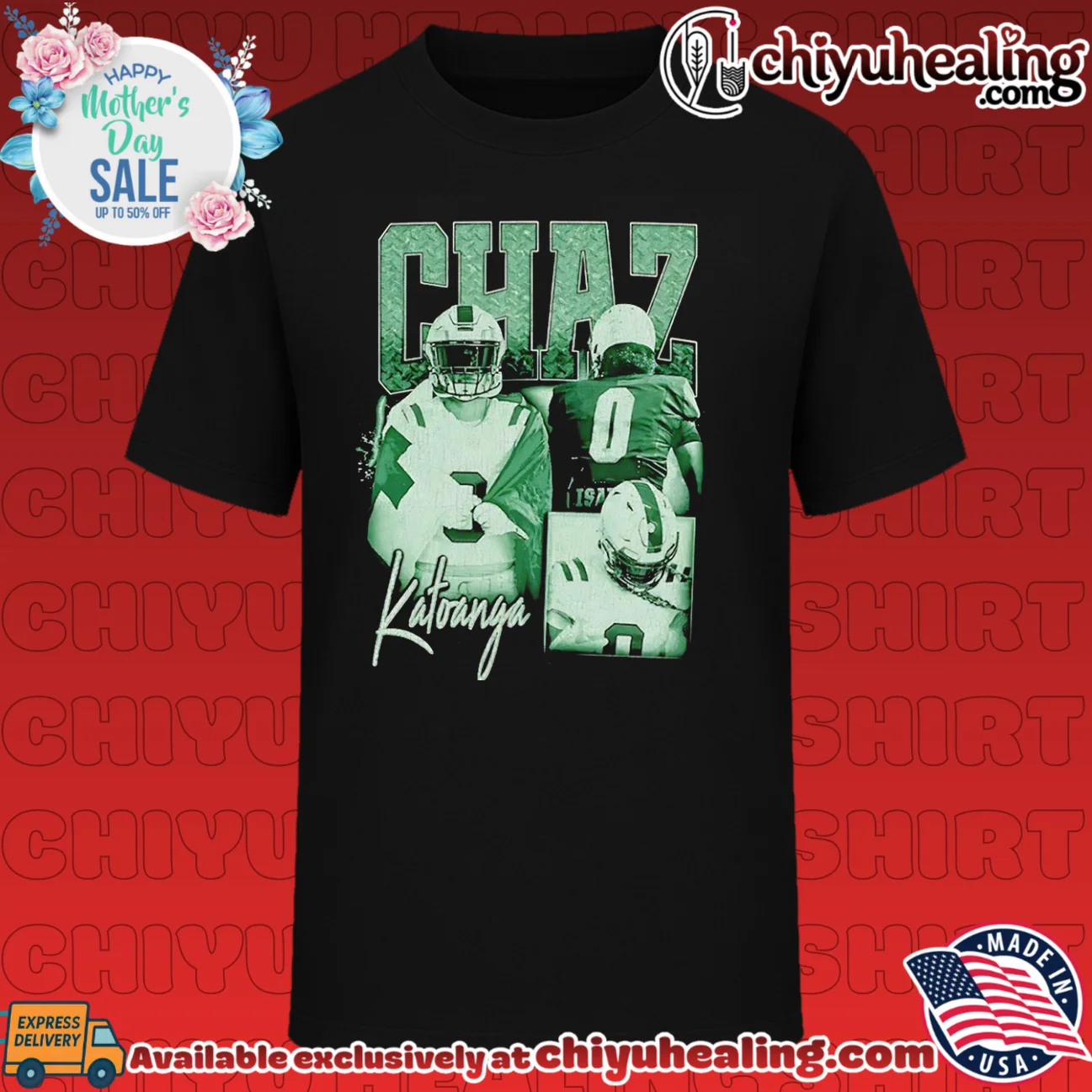 Chaz Katoanga BYU Cougars Football Player graphic