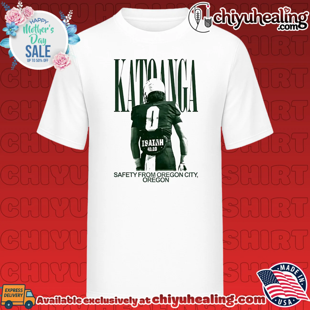 Chaz Katoanga Oregon City Safety Isaiah 41 10 graphic