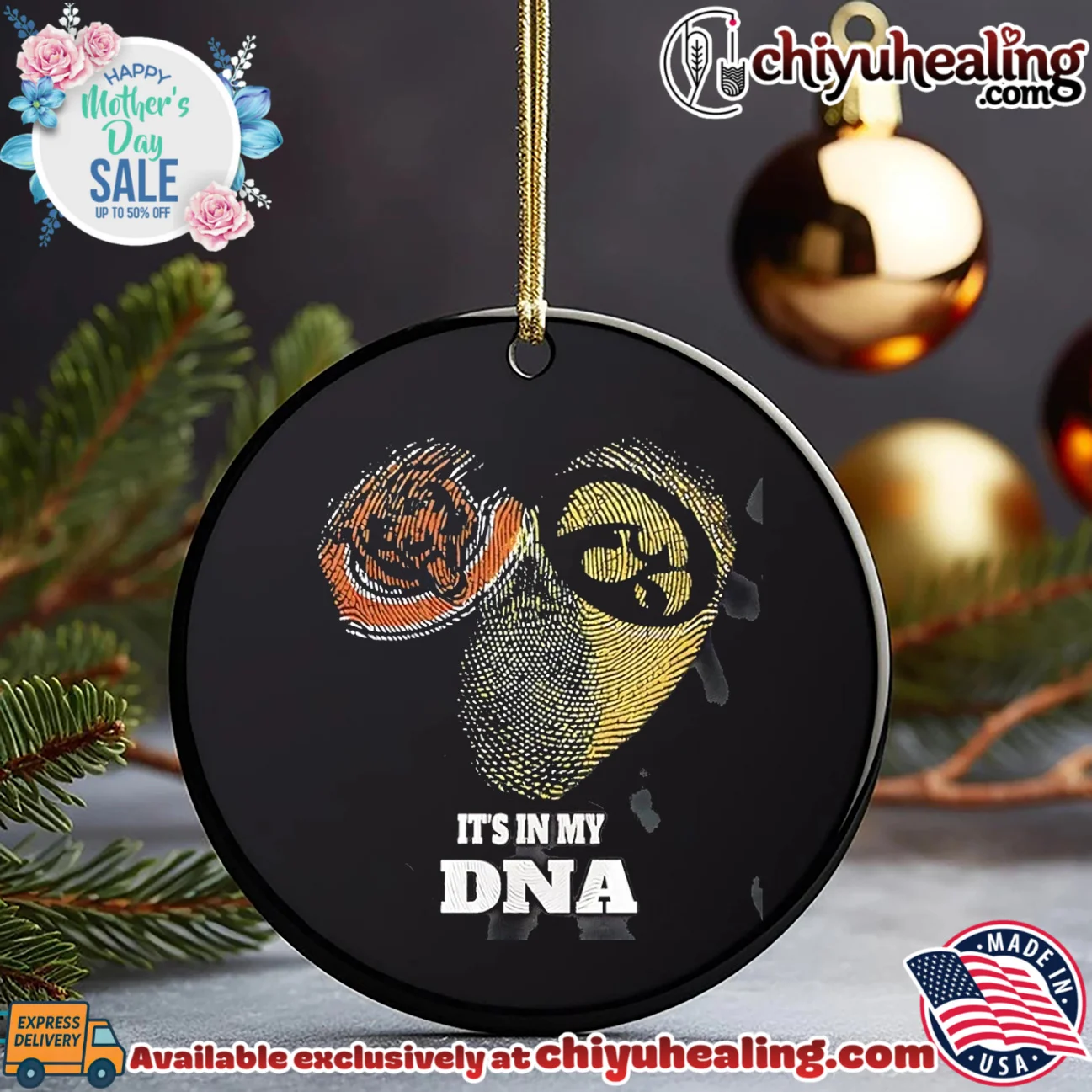Chicago Bears and Iowa Hawkeyes it's in my DNA vintage shirt & hoodie Chicago Bears and Iowa Hawkeyes it's in my DNA vintage