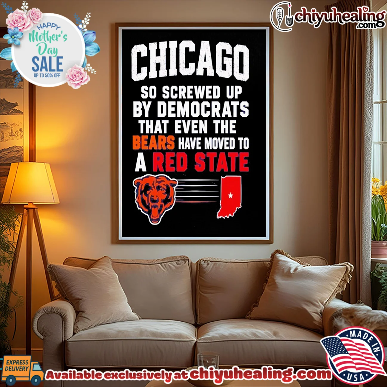 Chicago Bears so screwed up by democrats that even the bears authentic shirt & hoodie | 2026 Edition Drop Chicago Bears so screwed up by democrats that even the bears