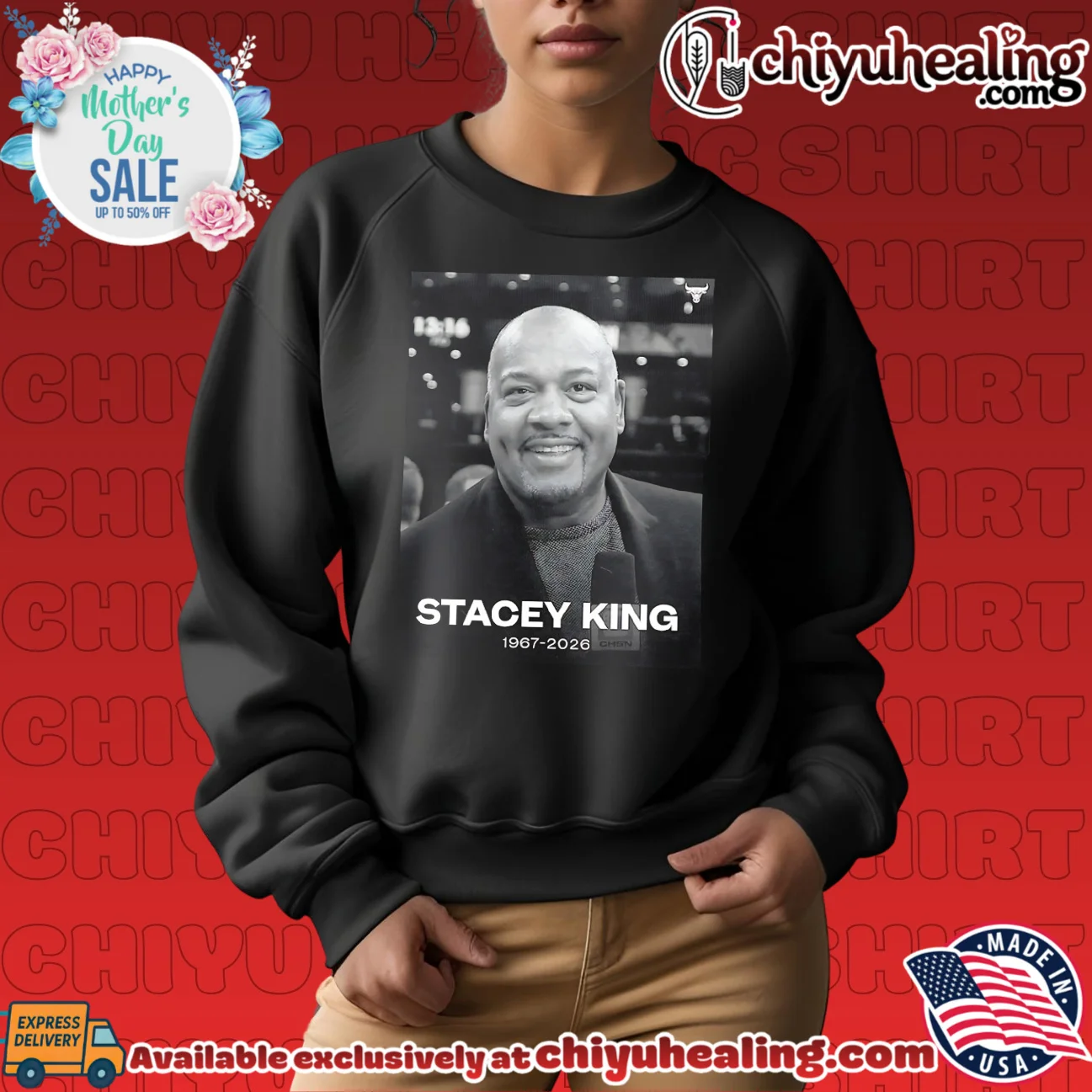 Chicago Bulls logo Stacey King 1967-2026 tribute Rip Legend shirt limited shirt & hoodie | Iconic Look Chicago Bulls logo Stacey King 1967-2026 tribute Rip Legend shirt