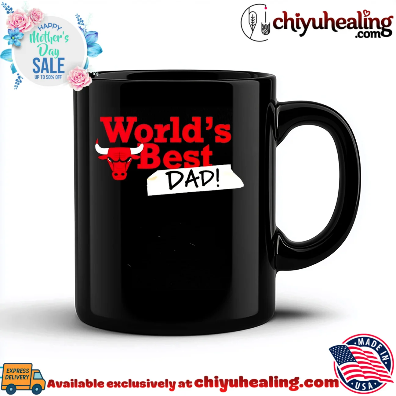 Chicago Bulls World's Best Dad 2026 iconic shirt & hoodie | Aesthetic Apparel Chicago Bulls World's Best Dad 2026