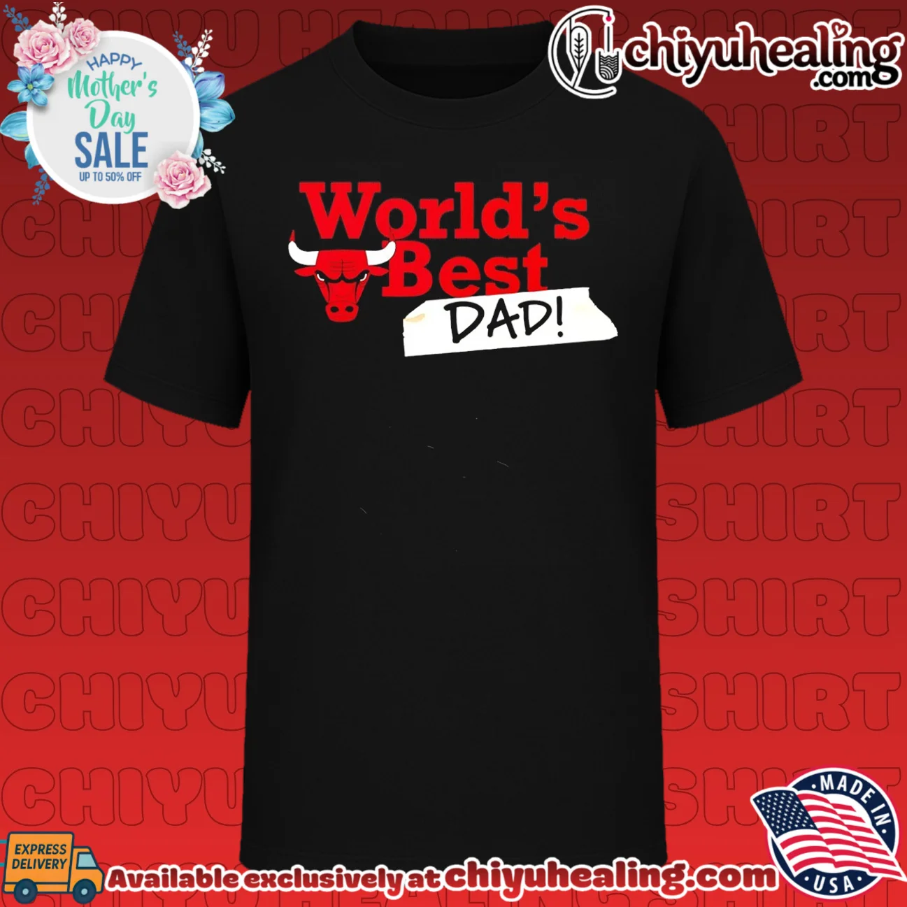 Chicago Bulls World's Best Dad 2026