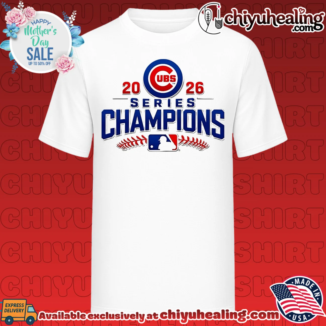 Chicago Cubs 2026 Series Champions logo