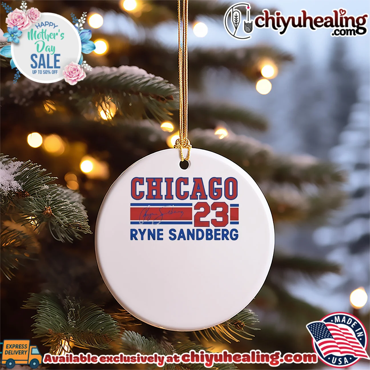 Chicago Cubs Ryne Sandberg Signature Name & Number grail shirt & hoodie | Aesthetic Apparel Chicago Cubs Ryne Sandberg Signature Name & Number
