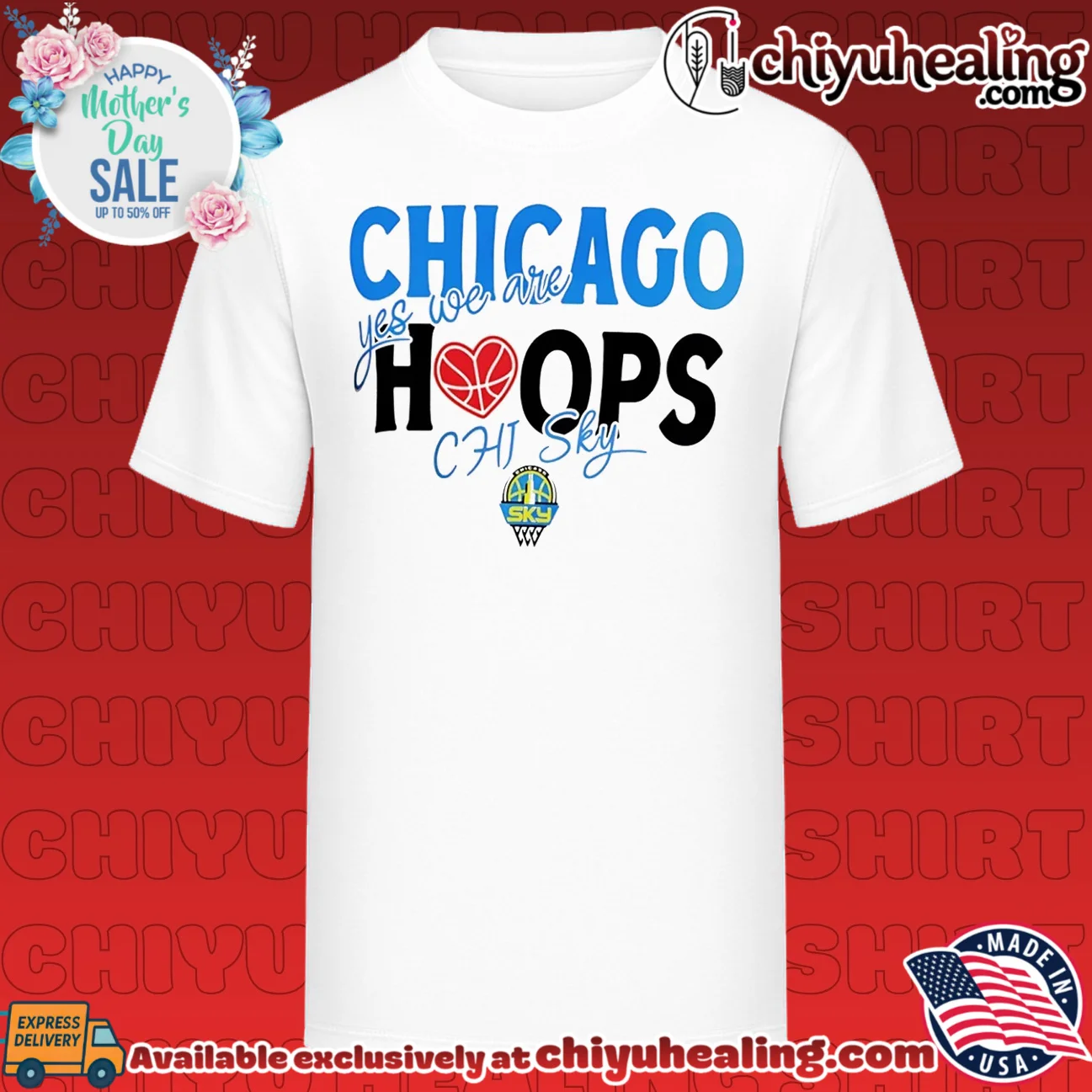 Chicago Sky Hoops yes we are Chi Sky