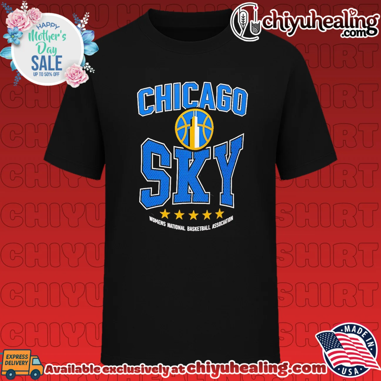 Chicago Sky WNBA 2026 Starter Center Squeeze